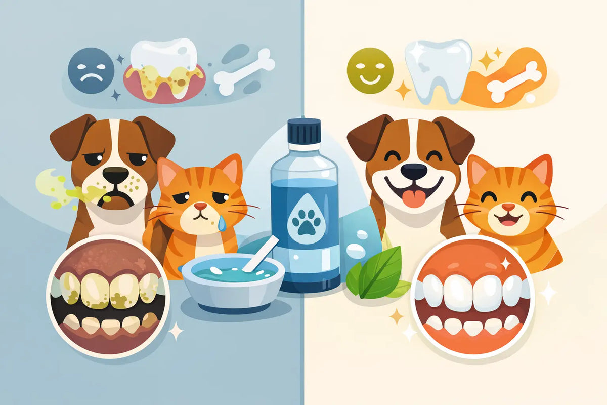 Pet Mouthwash Review Before After Results