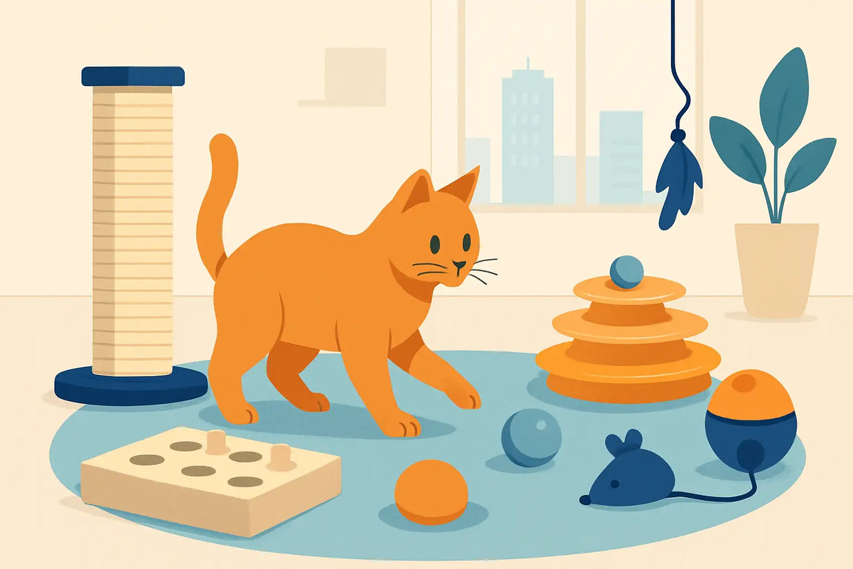 10 Best Cat Enrichment Toys for Apartments